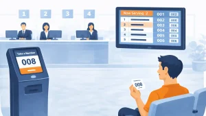 窓口業務の混雑を解消するには？ 順番待ちシステムと混雑分散の実践ガイド