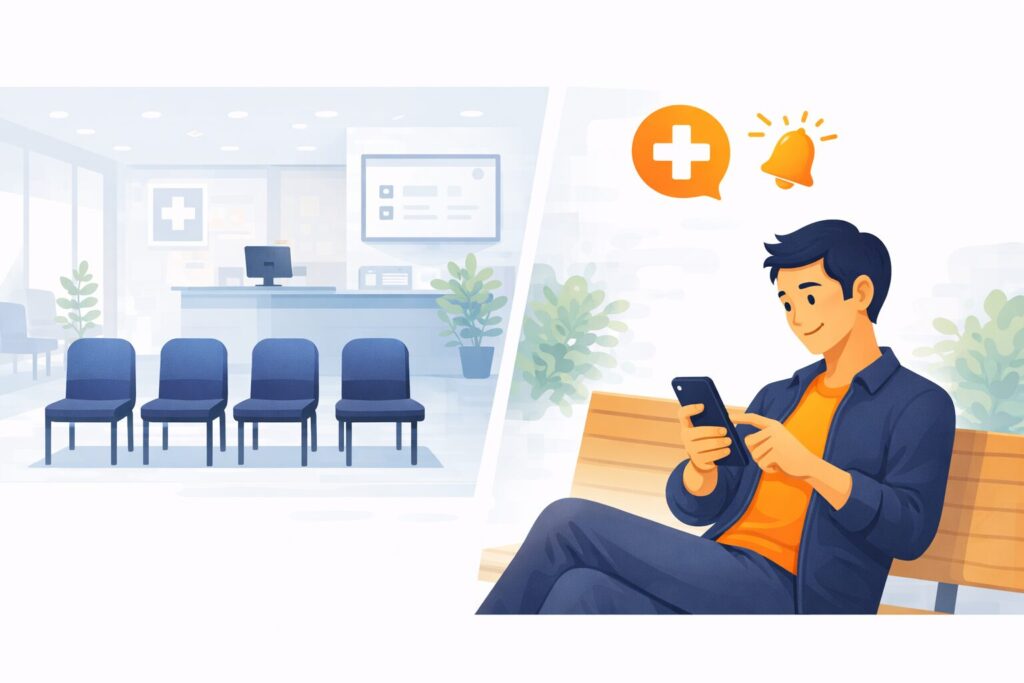 クリニックの待ち時間対策ガイド — 待合室の混雑を解消し患者満足度を上げる方法