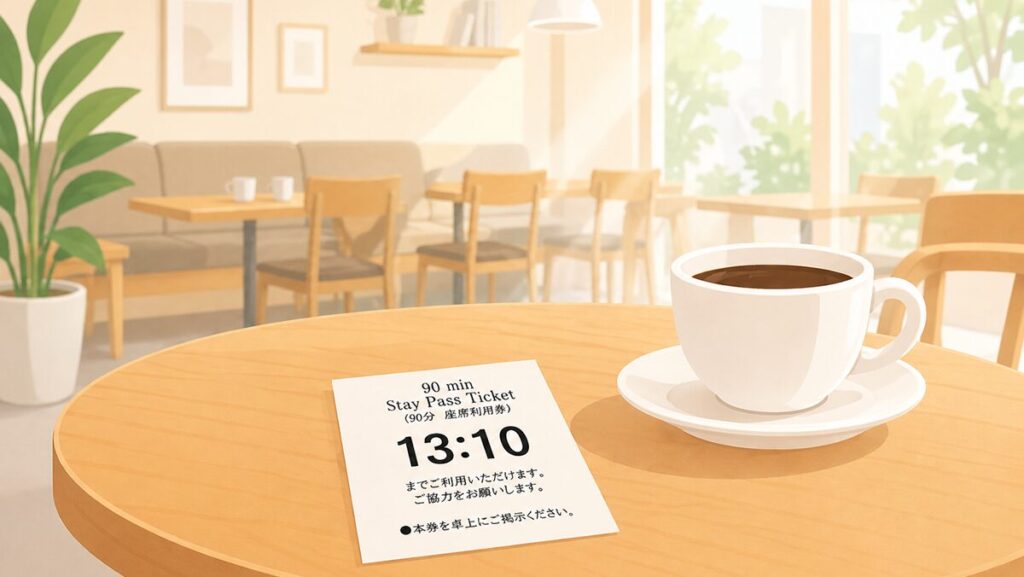 飲食店の長居対策5選 — 声かけなしで滞在時間を管理する方法