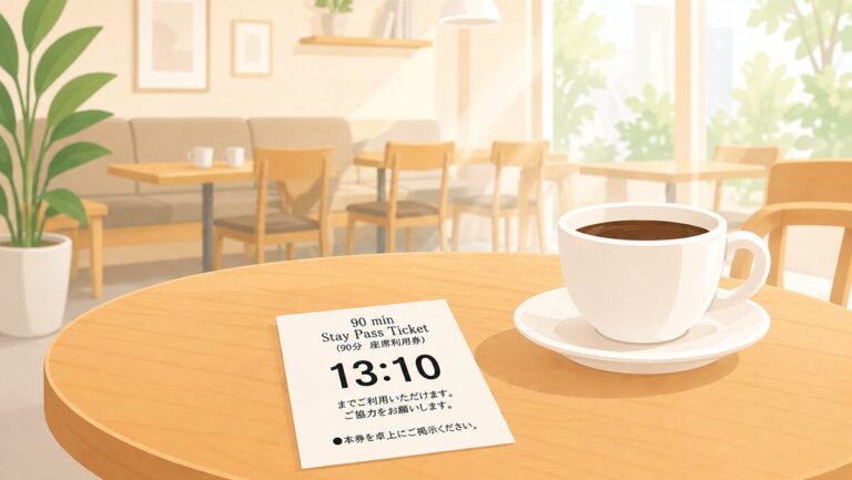 飲食店の長居対策5選 — 声かけなしで滞在時間を管理する方法